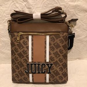 Juicy Couture women’s chestnut gothic crossbody handbag new with tags